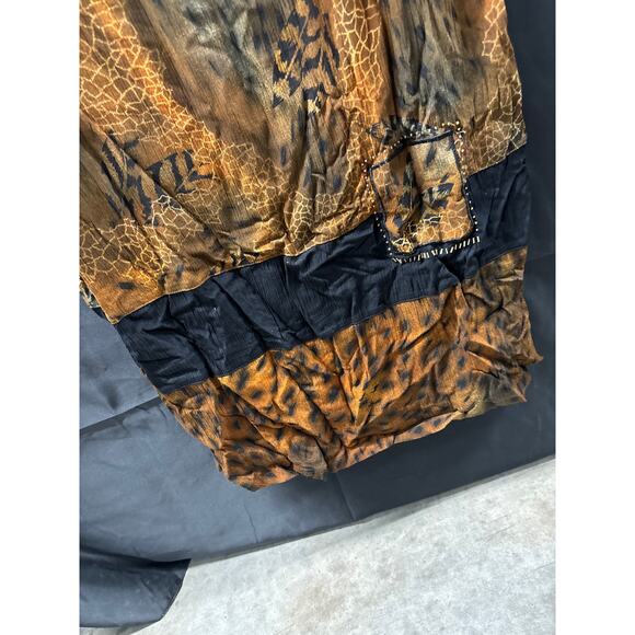 Vtg NWT BOP Jumper Long Dress/Pants Combo 1X - Picture 4 of 6